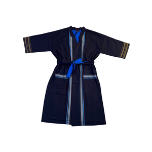 Nairobi Dark Skies Kikoy Towel-lined Robe