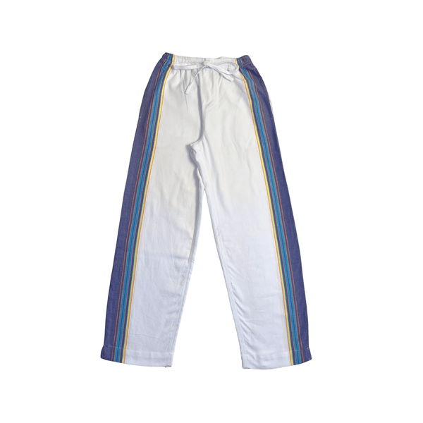 Zanzibar White Kikoy Bahari Trousers