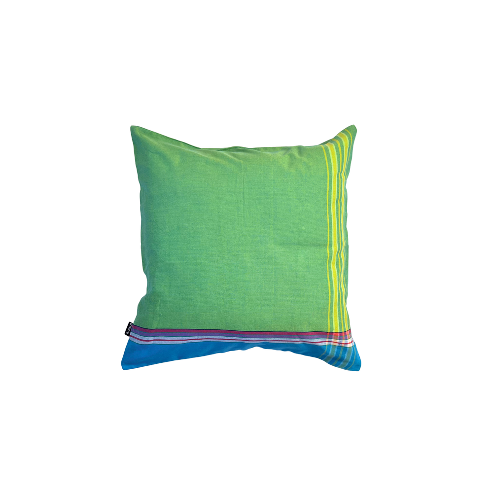Nairobi Park Green Small Kikoy Cushion