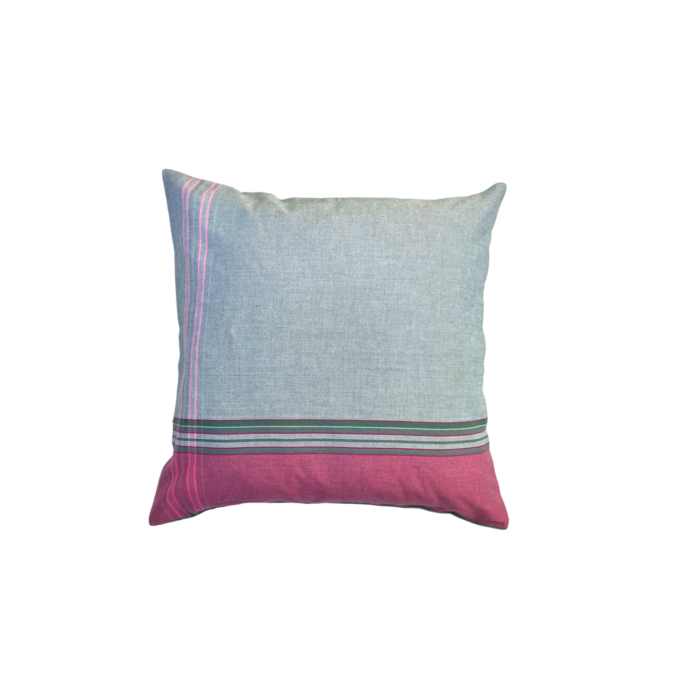 Malindi Green Small Kikoy Cushion