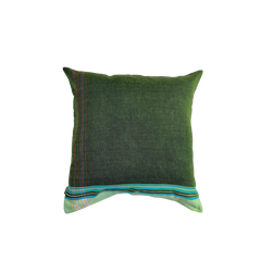 Nairobi Forest Green Small Kikoy Cushion