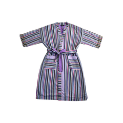 Bamburi Lilac Kikoy  Towel-lined Robe