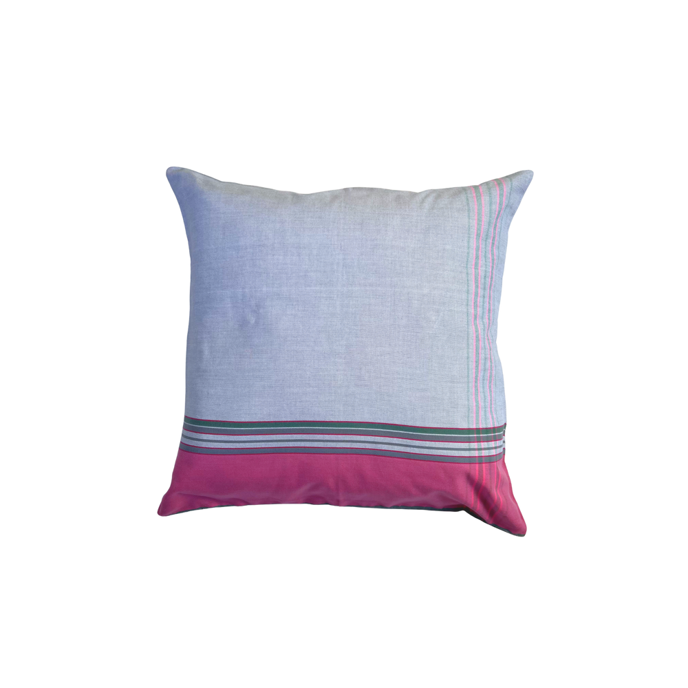 Malindi Grey Small Kikoy Cushion