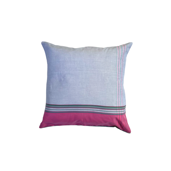 Malindi Grey Small Kikoy Cushion