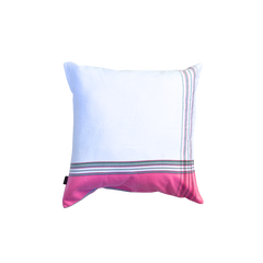 Malindi White Small Kikoy Cushion