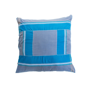 Kilifi Blue Large Kikoy Cushion