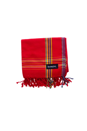 Waridi Red Classic Kikoy