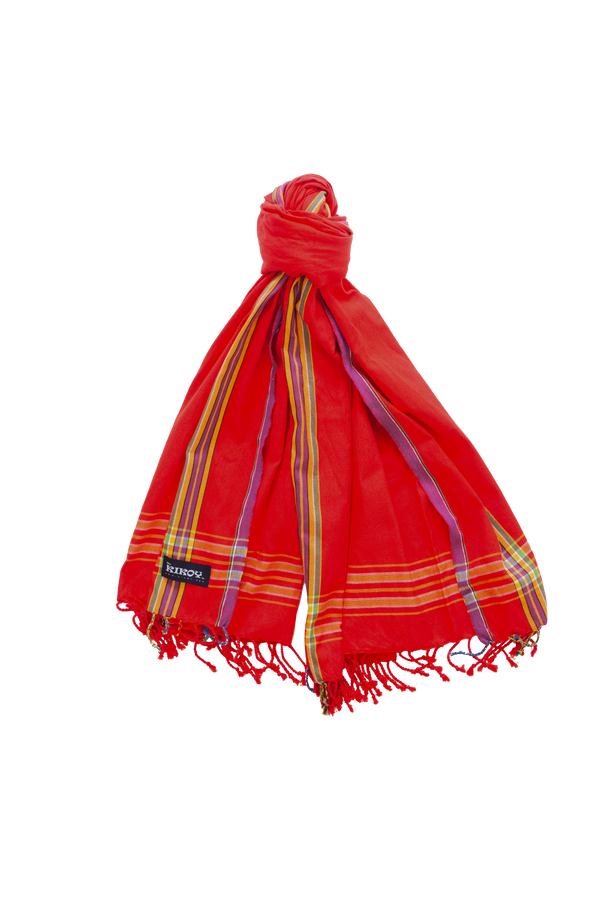 Waridi Red Classic Kikoy