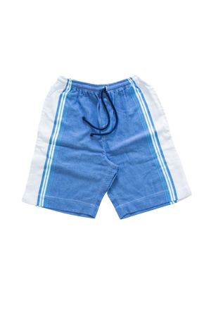 Tatu Bright Blue Kikoy Bahari Shorts