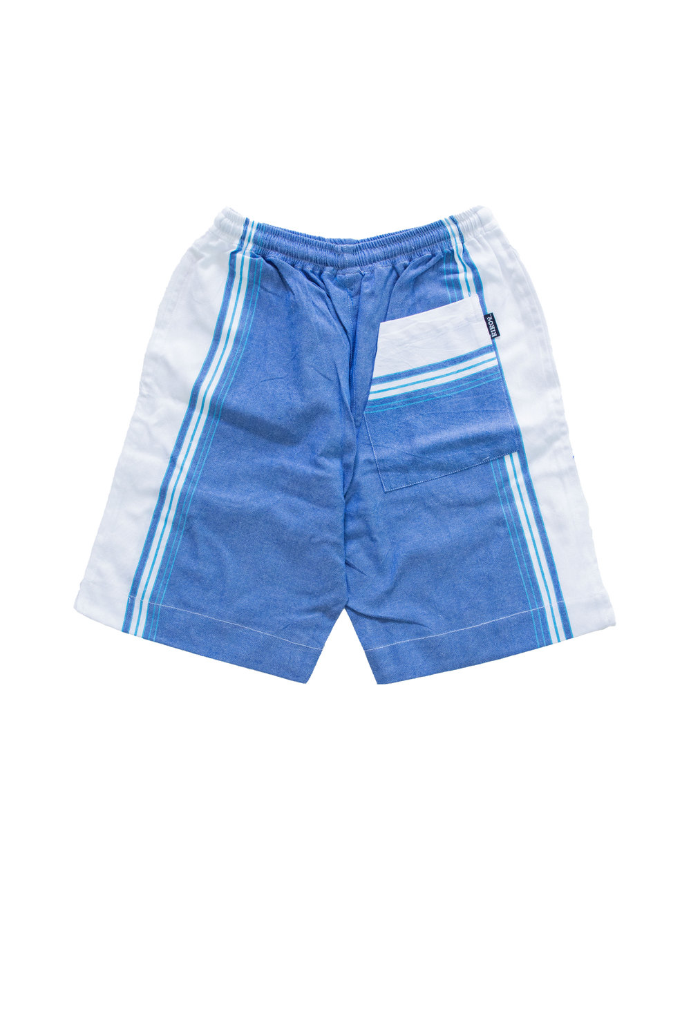 Original  Tatu Blue Kikoy Bahari Shorts