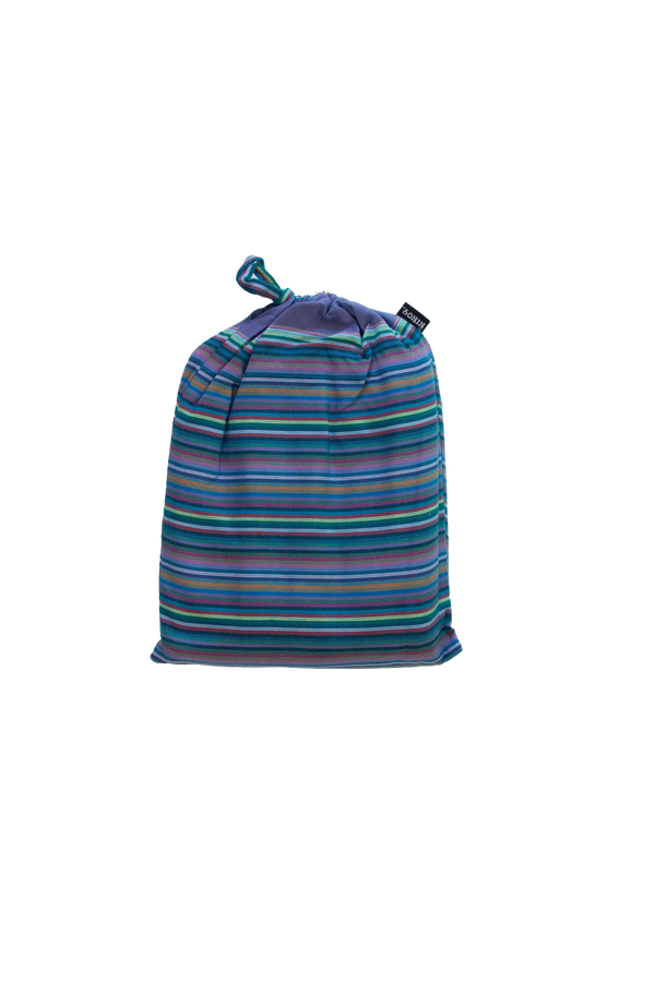 Nandi Purple Kikoy Shoe Bag