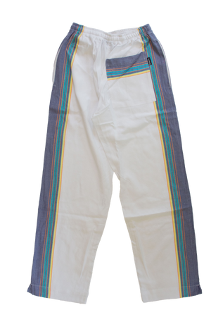 Zanzibar White Kikoy Bahari Trousers