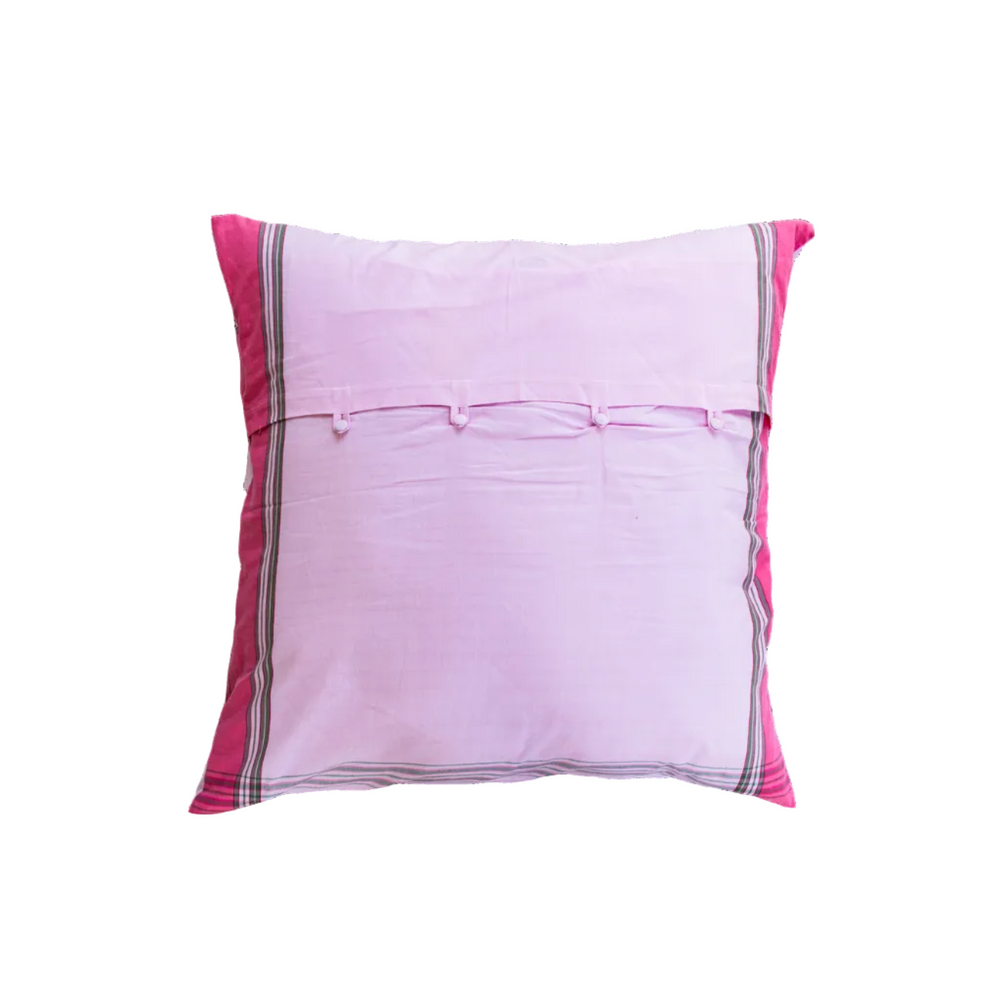 Malindi Pink Large Kikoy Cushion