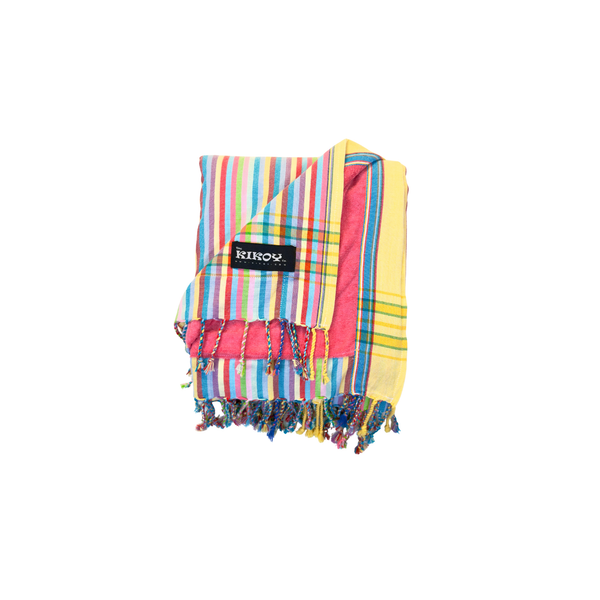 Bamburi Sunrise Pink Kikoy Beach Towel
