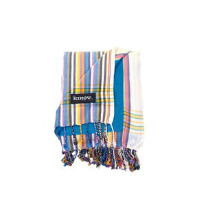 Bamburi Sunset Turquoise Kikoy Beach Towel