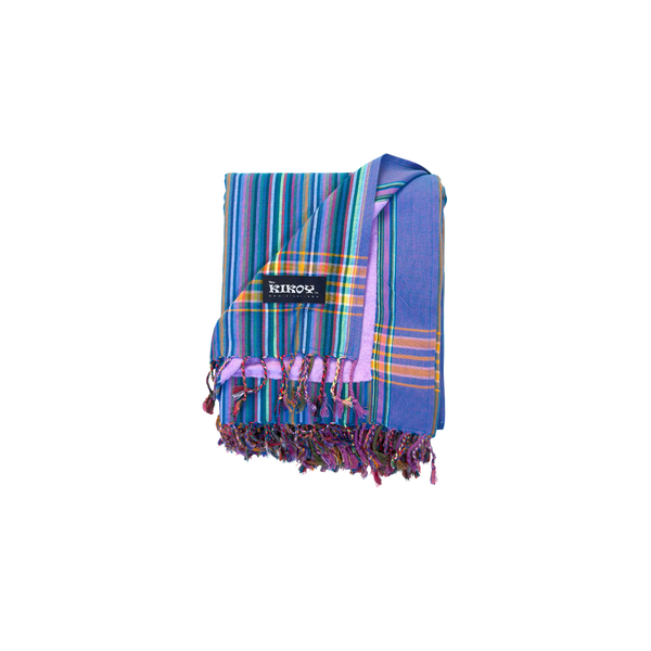 Nandi Purple Kikoy Beach Towel