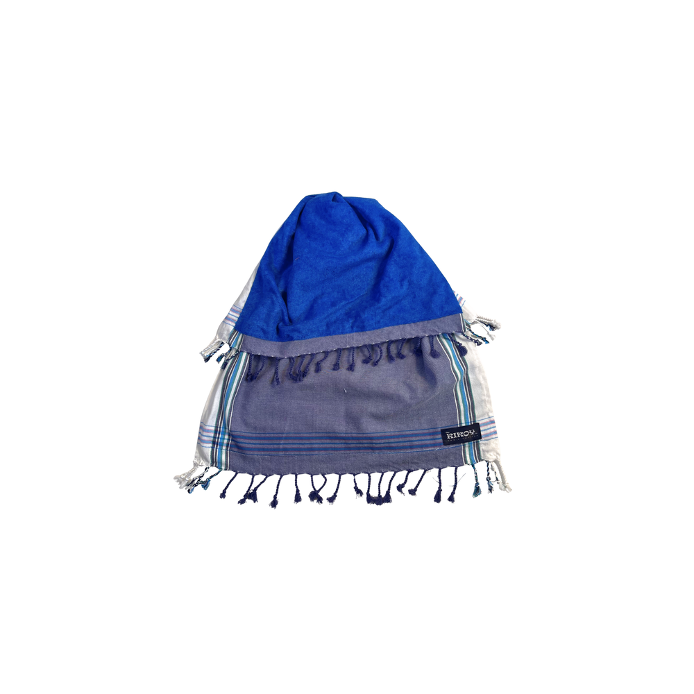 Tatu Blue Toto Kikoy Beach Towel