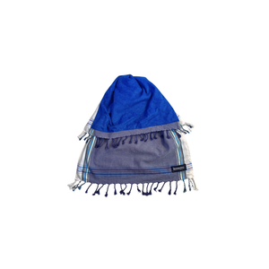 Tatu Blue Toto Kikoy Beach Towel
