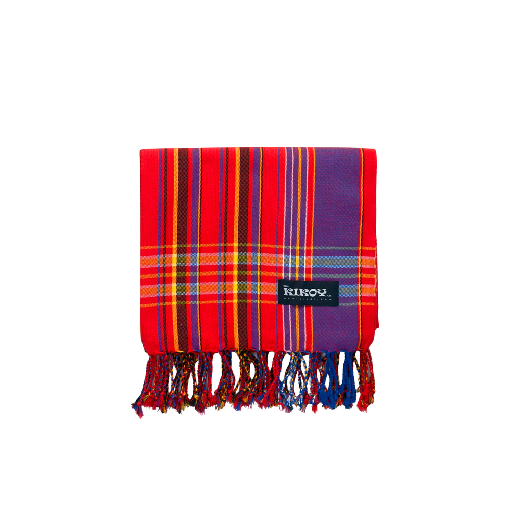 Lamu Red Classic Kikoy