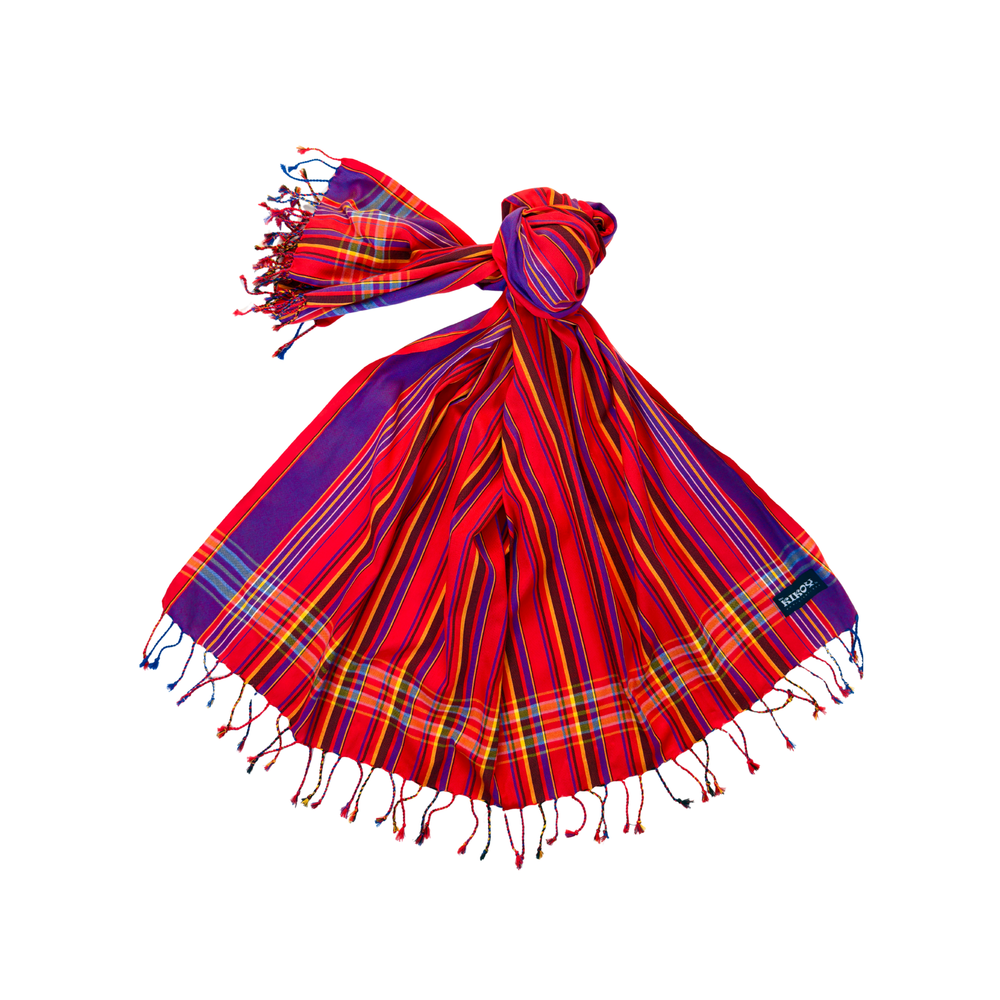 Lamu Red Classic Kikoy