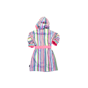 Tanga Violet Pink Towel-lined Toto Kikoy Robe