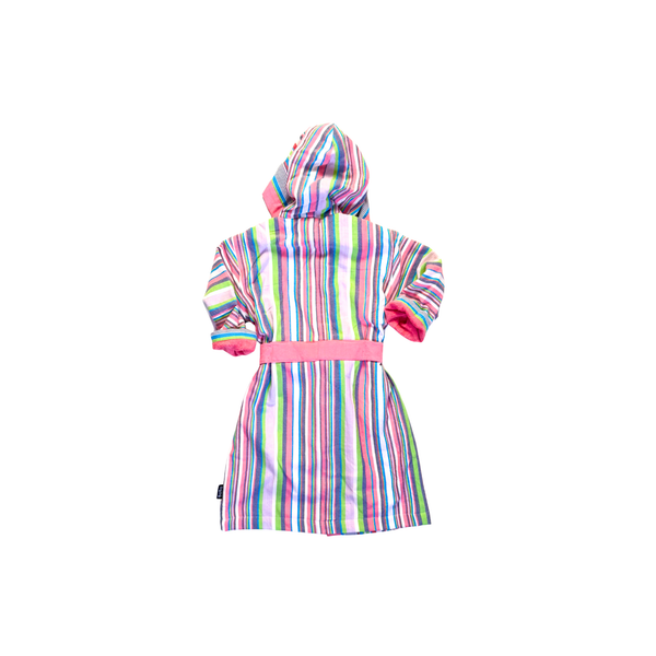 Tanga Violet Pink Towel-lined Toto Kikoy Robe
