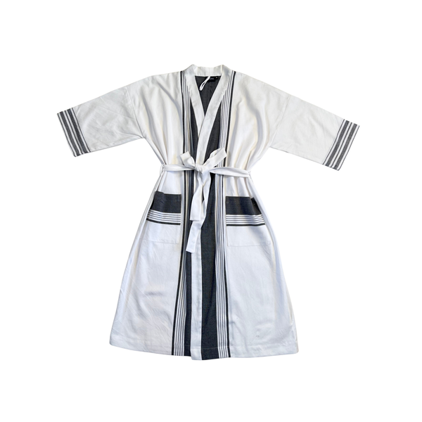 Tigoni White Kikoy Robe