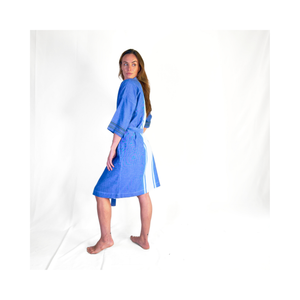Tatu Blue Kikoy Robe