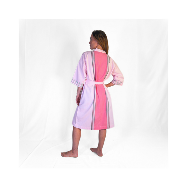 Malindi Pink Kikoy Robe