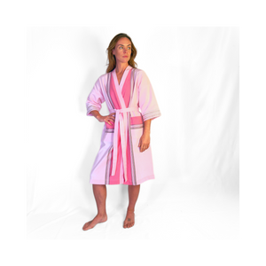 Malindi Pink Kikoy Robe