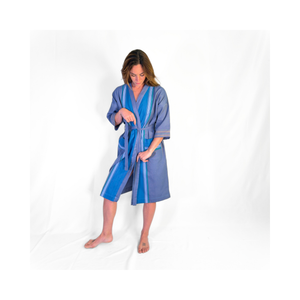 Kilifi Blue Kikoy Robe