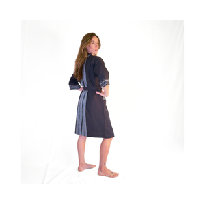 Tigoni Black Kikoy Robe