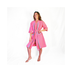 Nairobi Pink Kikoy Robes