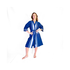 Tigoni Navy Kikoy Robe