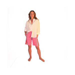 Nairobi Pink Kikoy Bahari Shorts