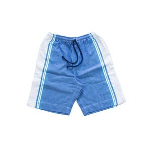Original  Tatu Blue Kikoy Bahari Shorts