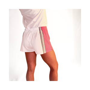 Malindi White Kikoy Short Shorts