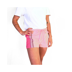Malindi Pink Kikoy Short Shorts