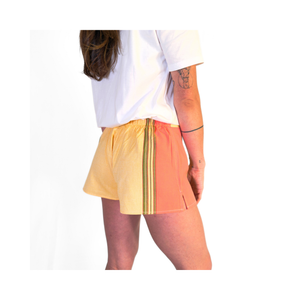 Malindi Peach Kikoy Short Shorts
