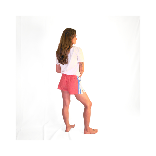 Nairobi Red Kikoy Short Shorts