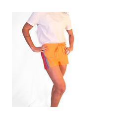 Nairobi Orange Kikoy Short Shorts
