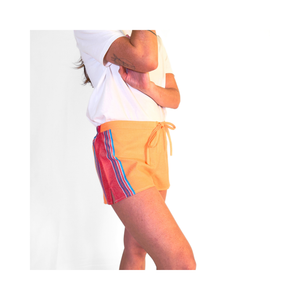 Nairobi Orange Kikoy Short Shorts