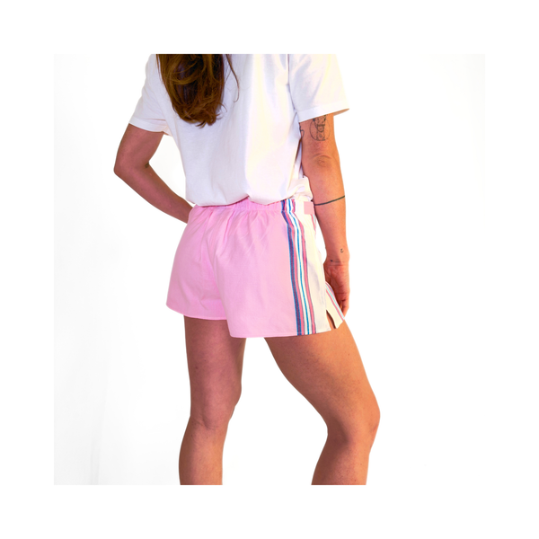 Tatu Pink Kikoy Short Shorts