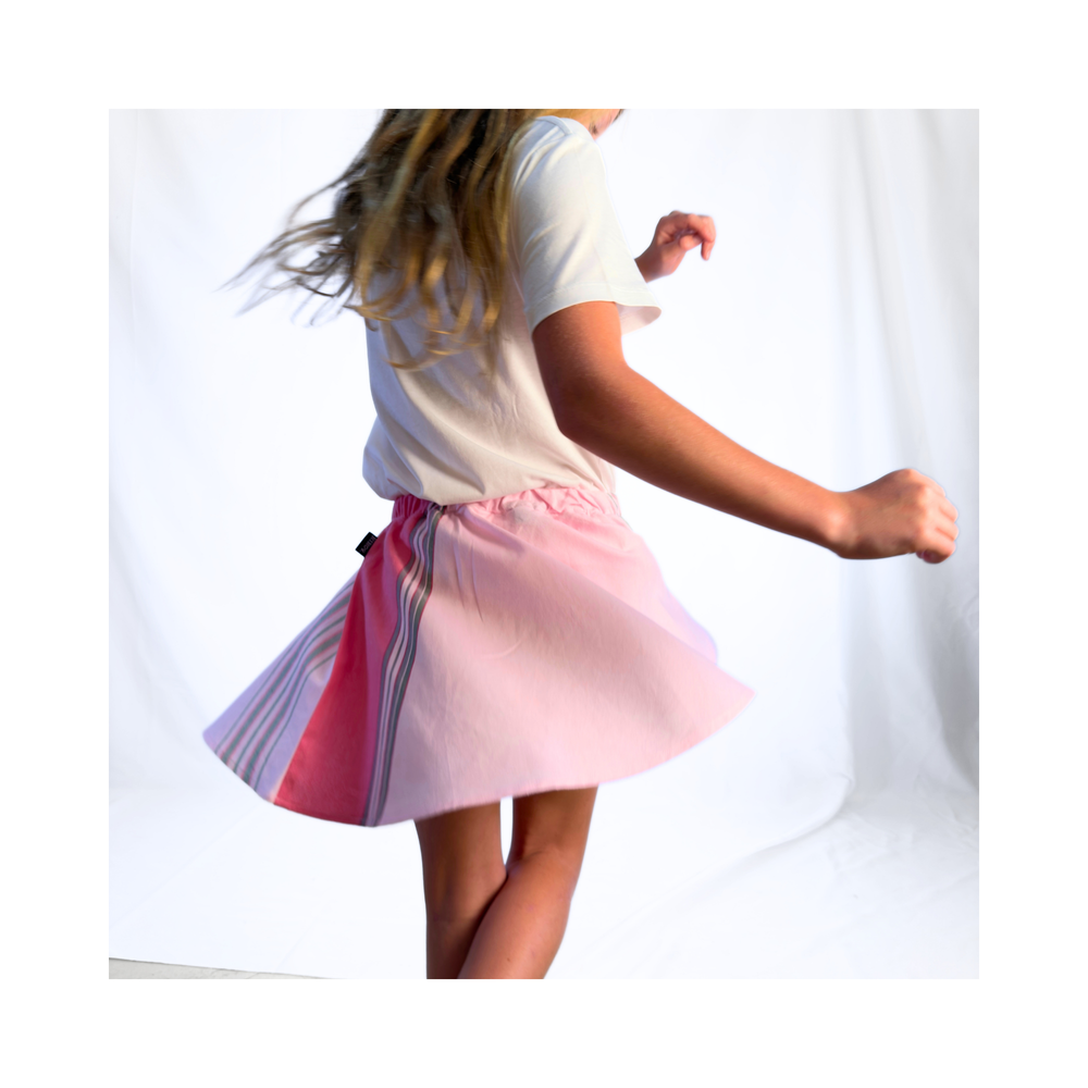 Malindi Pink Toto Kikoy Skirt