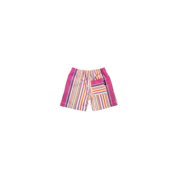 Peponi Rainbow Pink Toto Kikoy Shorts