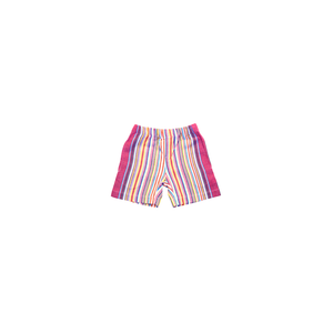 Peponi Rainbow Pink Toto Kikoy Shorts