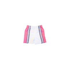 Malindi White Toto Kikoy Shorts