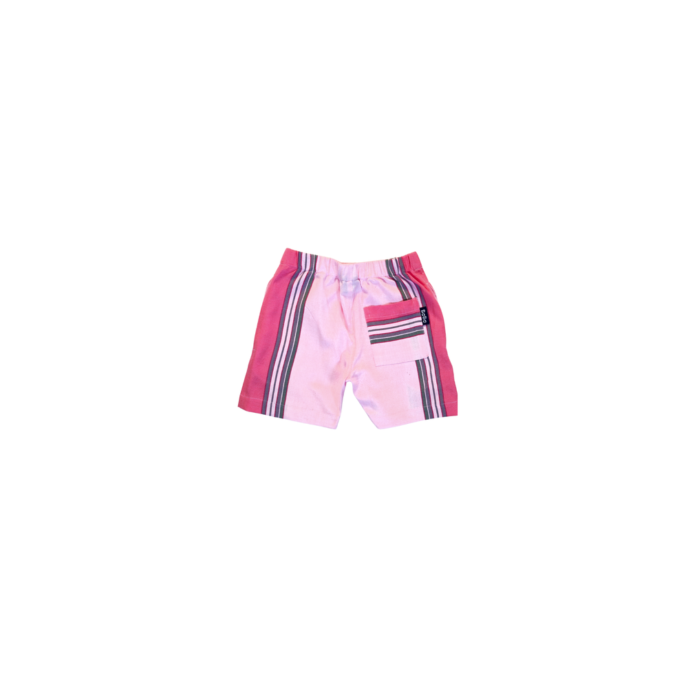 Malindi Pink Toto Kikoy Shorts