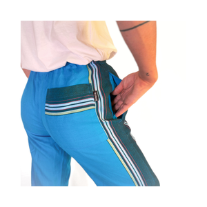 Diani Turquoise  Kikoy Bahari Trousers