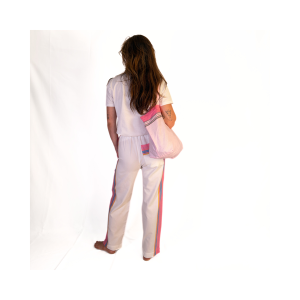 Zanzibar Pink Kikoy Bahari Trousers